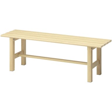 美WOOD縁台 120 ミルキーウッド【別送品】