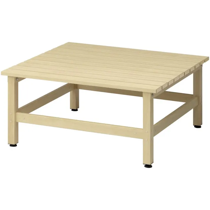 美WOODデッキ 90×90cm ミルキーウッド BEW-D909MW【別送品】