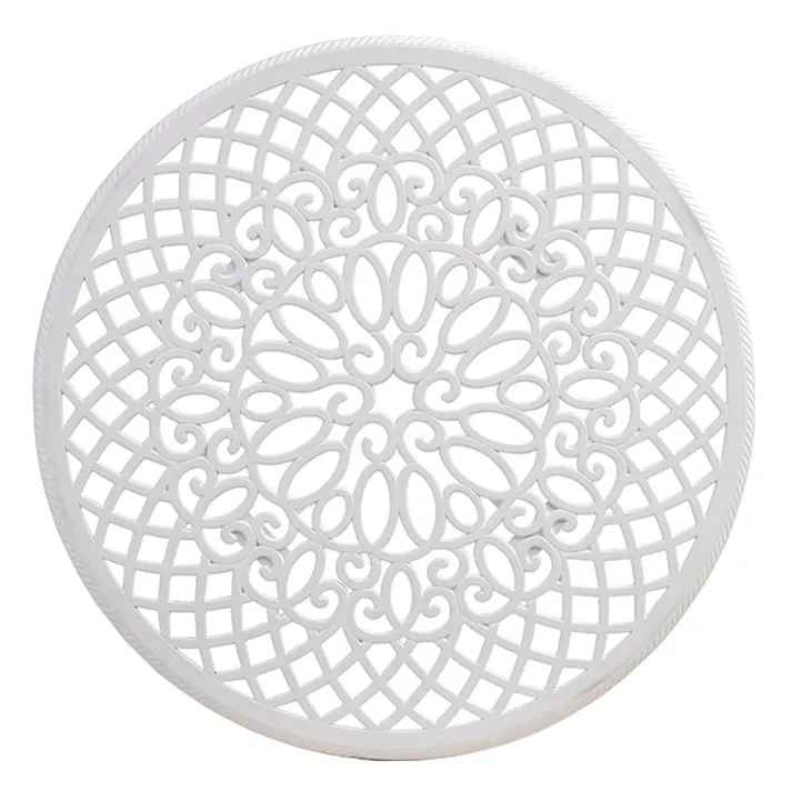 フロールガーデンテーブル ホワイト【別送品】