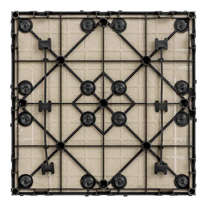 敷くだけタイル磁器 ベージュ