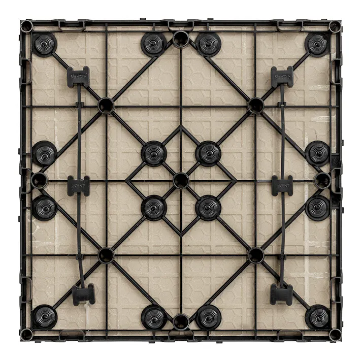 敷くだけタイル磁器 ライトグレー