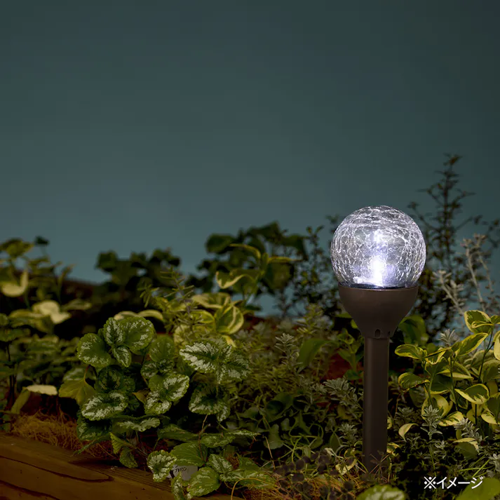 ソーラーパワーガラスライト LGS-109