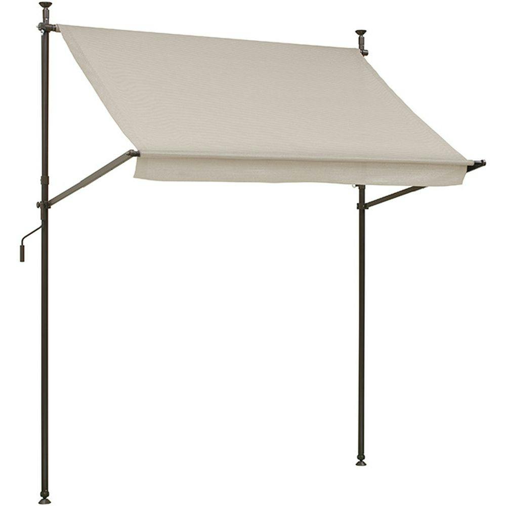 クールサマーオーニング 2000 グレー スチール製 幅208×奥行126.5×高さ