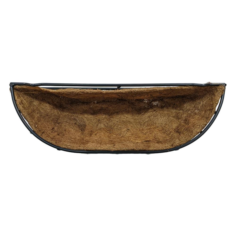 ストリームウォールハンギングバスケット S ブラック | 鉢