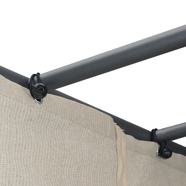 クールサマーオーニングポーチ用サイドシェード グレー 2000 幅198×高さ250cm CSA-PSC20U【別送品】