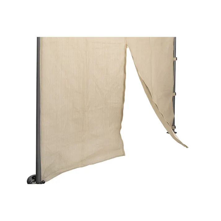 クールサマーオーニングポーチ用サイドシェード グレー 2000 幅198×高さ250cm CSA-PSC20U【別送品】