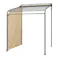 クールサマーオーニングポーチ用サイドシェードウォーターガード 2000 ベージュ 幅198×高さ250cm CSA-PSCWG20BE【別送品】