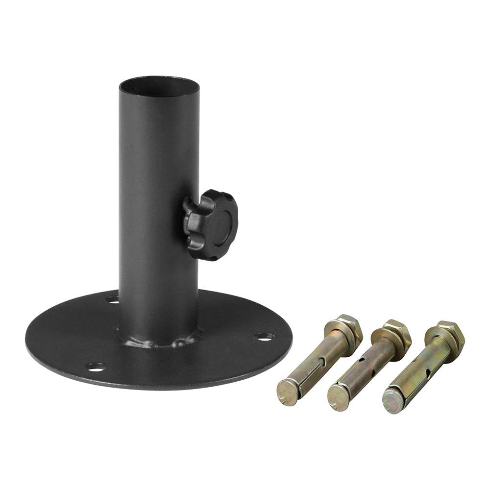 アルミフェンスポール 固定金具ベースプレート