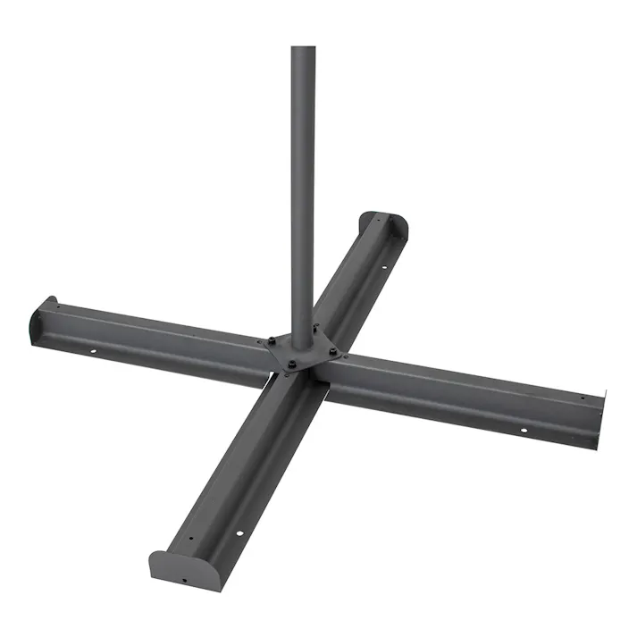 EGプッシュハンギングパラソル 2.5m スチール製 ネイビー (約)幅250×奥行285×高さ252cm SHR-H05N【SU】