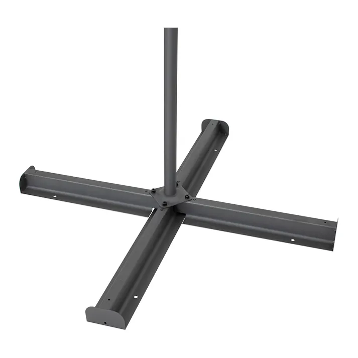 EGプッシュハンギングパラソル 2.5m スチール製 オフホワイト (約)幅250×奥行285×高さ252cm SHR-H05W【SU】