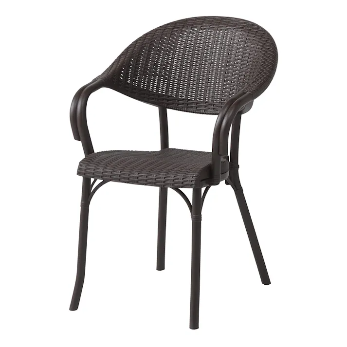 ドラッカーアームチェアーブラウン【別送品】