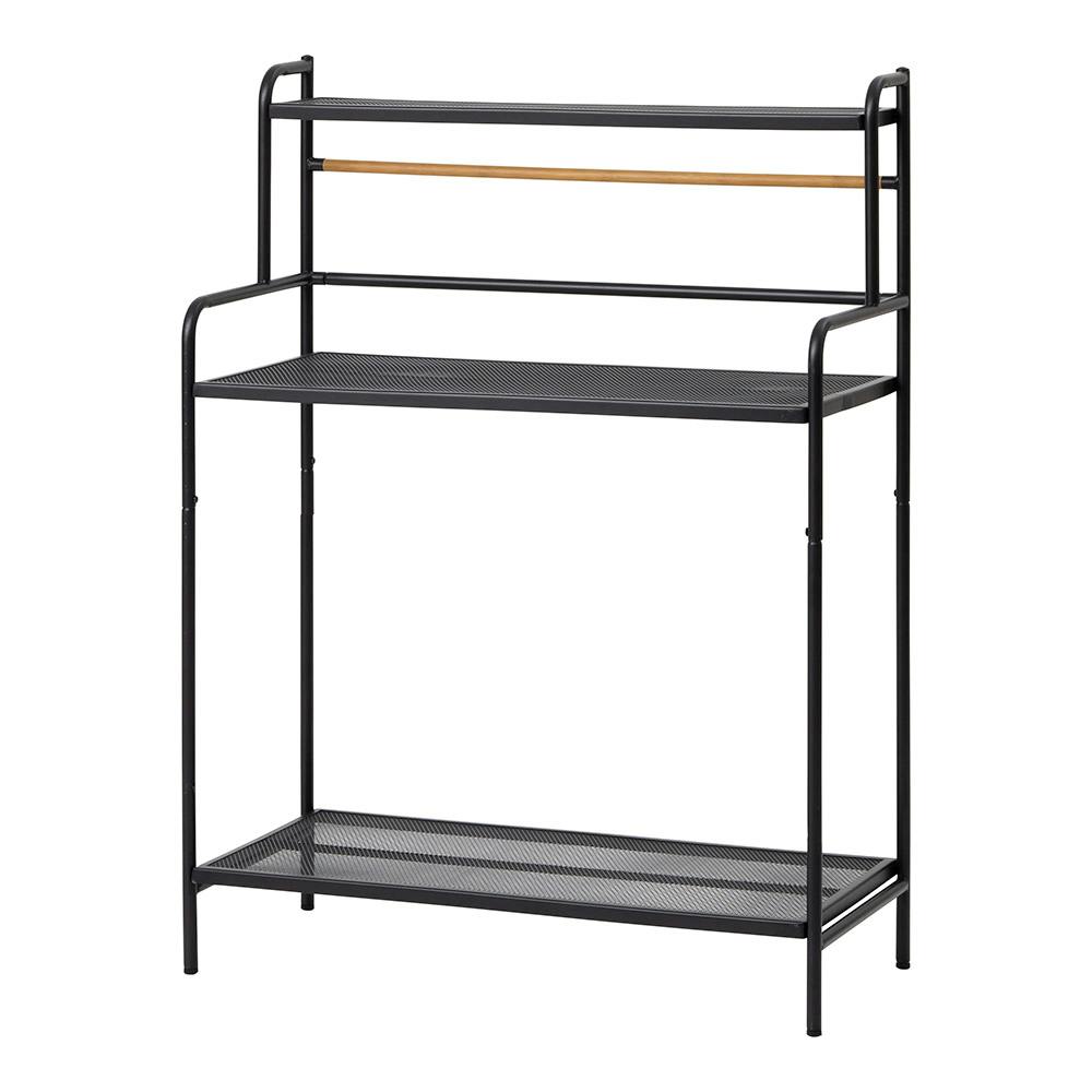 テラス室外機ラック ブラック | 室外機カバー 通販 | ホームセンターの