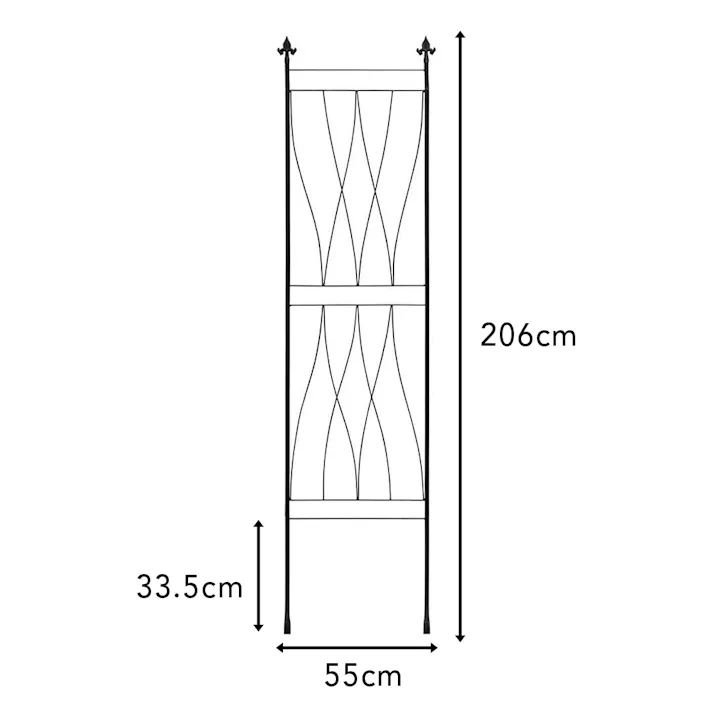 アンベールトレリス レクタングル ブラック【別送品】