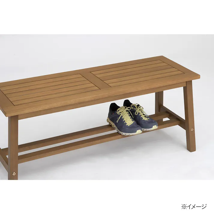 マリーウッドベンチ ナチュラル【別送品】