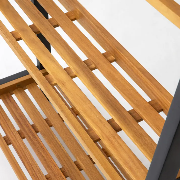 リーンシェルフ ナチュラルブラック【別送品】