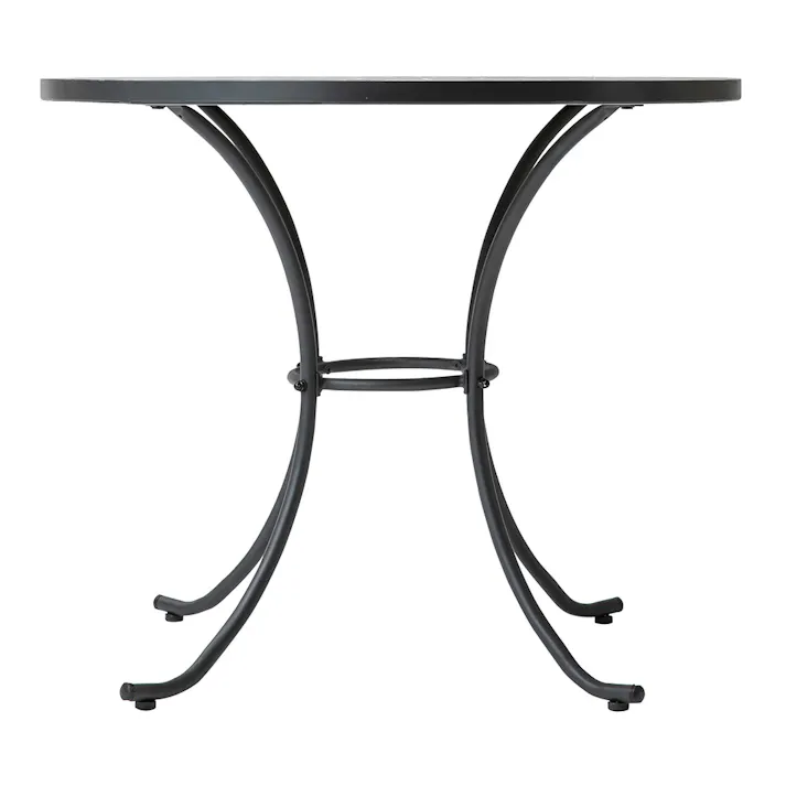 タンジールモザイクテーブルマーブルグリーン 75cm【別送品】