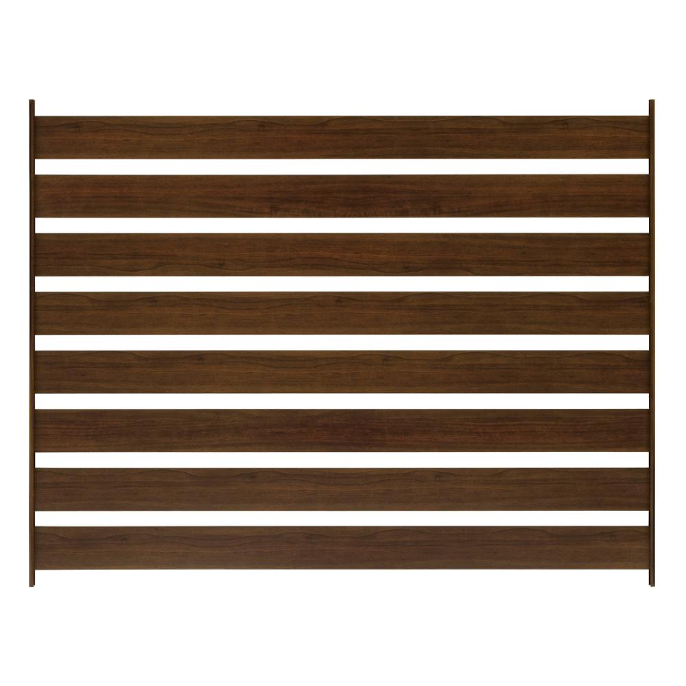 美WOOD シンプルボーダーフェンス ブラウンウッド BEW-FE894BRW