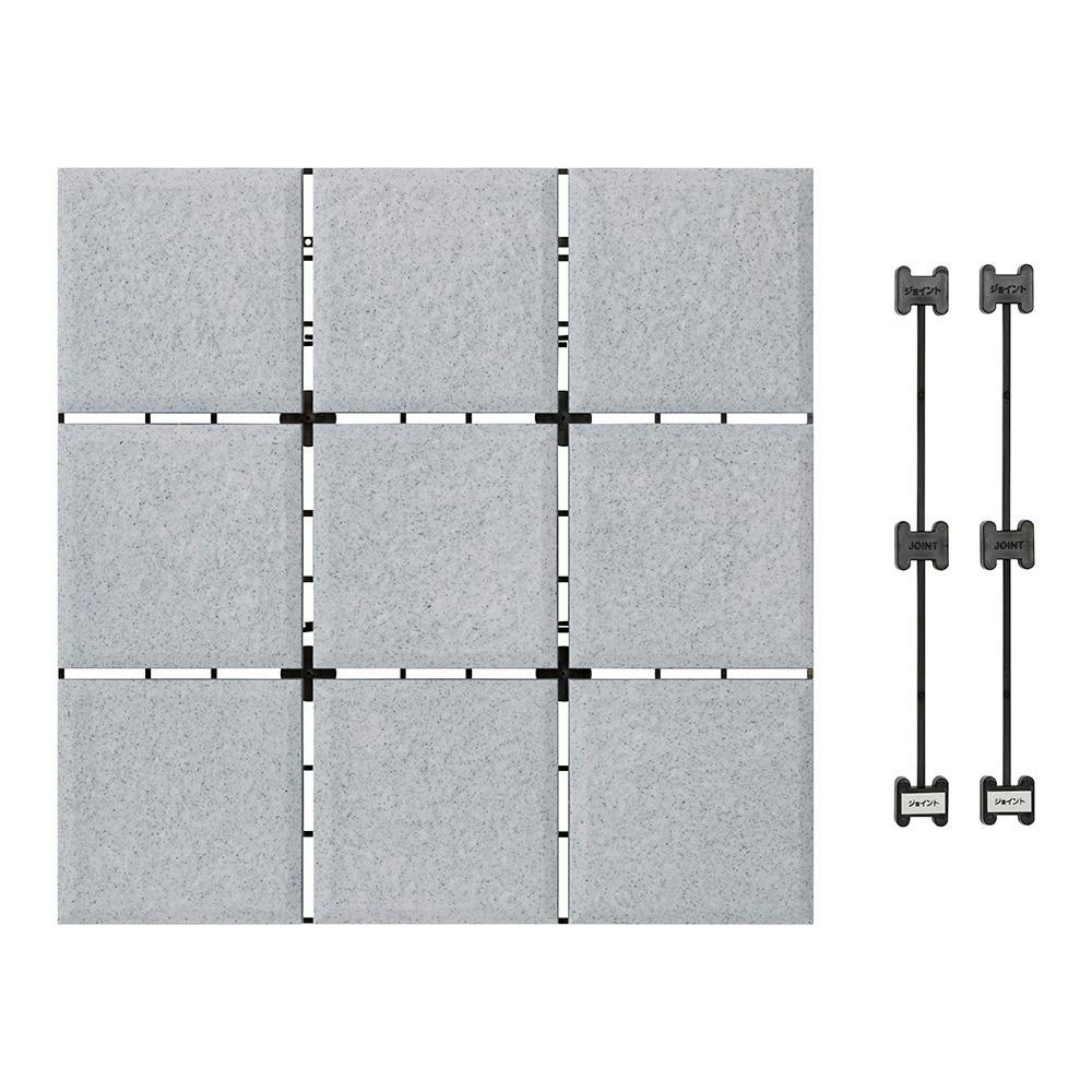 店舗限定 敷くだけプラデッキタイル調 グレー ホームセンター通販 カインズ