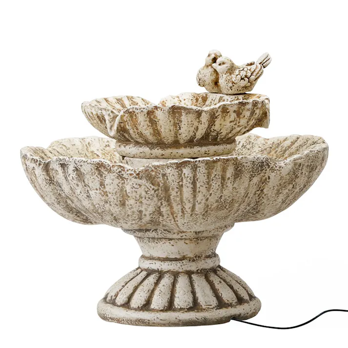 ソーラーファウンテンバードバス【別送品】