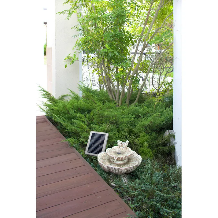 ソーラーファウンテンバードバス【別送品】