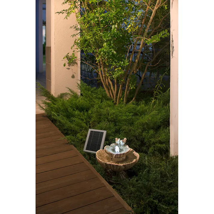ソーラーファウンテンバードバス【別送品】
