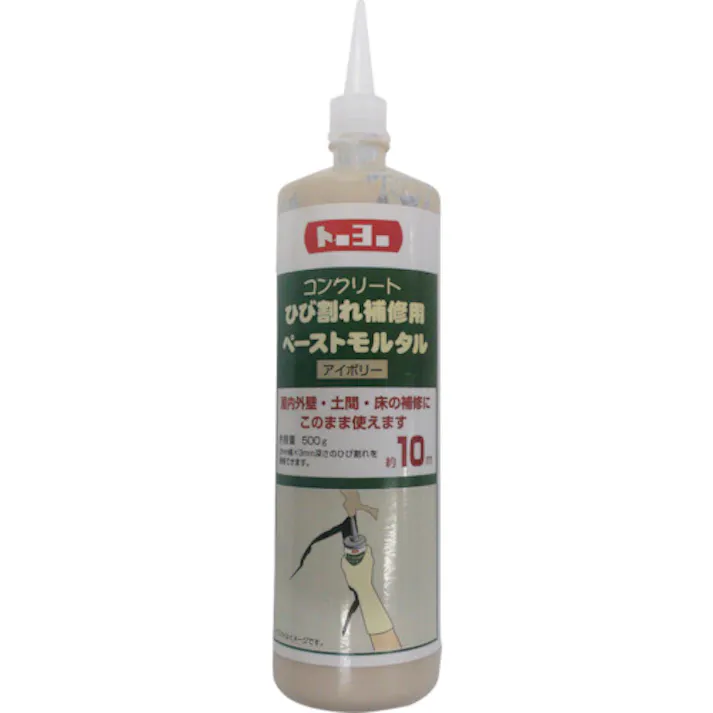 【CAINZ-DASH】トーヨーマテラン ペーストモルタル アイボリー 500g NO105260【別送品】
