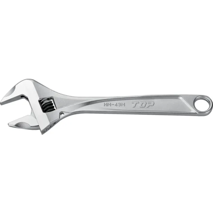 【CAINZ-DASH】トップ工業 ワークワイド(ガタ無しモンキレンチ) HM-43M【別送品】