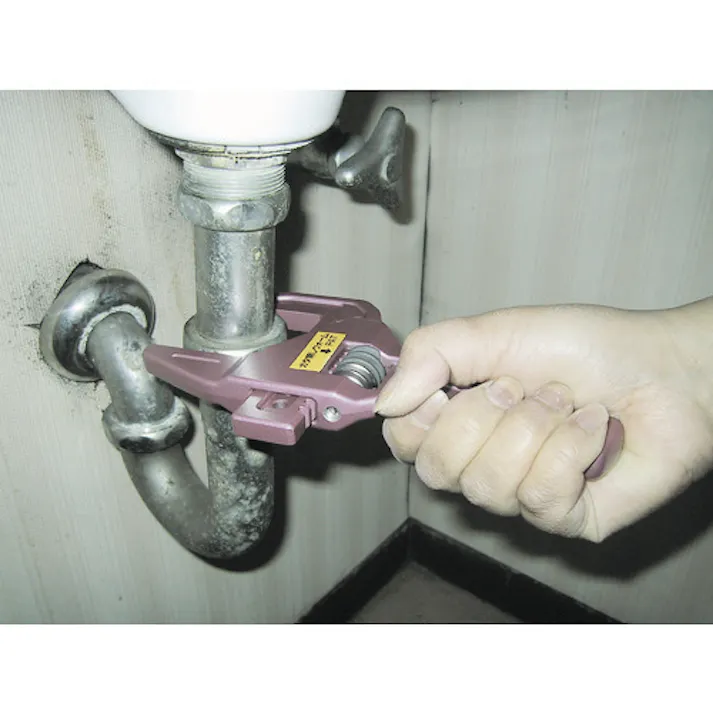 【CAINZ-DASH】トップ工業 ショートトラップレンチ(たて型アルミモーターレンチ) TMWS-1668【別送品】