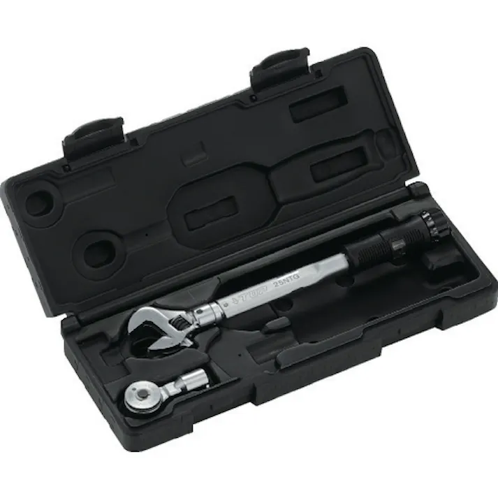 【CAINZ-DASH】トップ工業 モンキ形/ラチェット形グリップ付トルクレンチセット 調整範囲5~25N・m TS-25NTG【別送品】