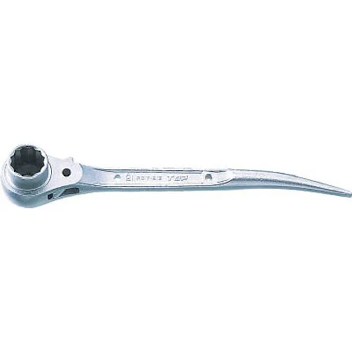 TOP 逆シノ曲がりラチェットレンチ ショートラチェットレンチ 17×21mm RG17X21S