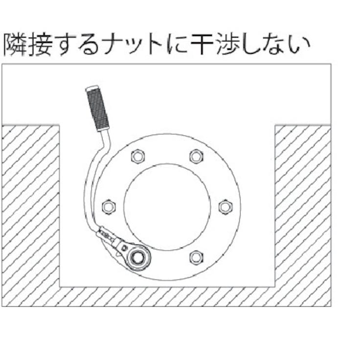 【CAINZ-DASH】トップ工業 弓形本管レンチ RM-24LYN【別送品】