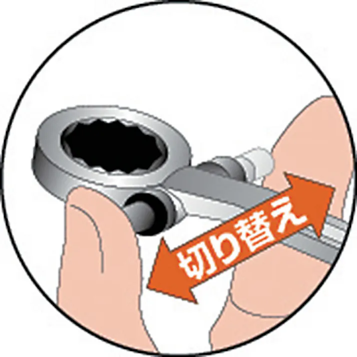 【CAINZ-DASH】トップ工業 ラチェットメガネレンチ 12X14mm RW-12X14【別送品】