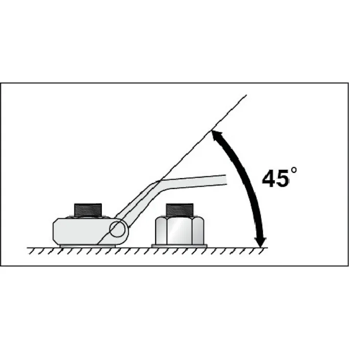 【CAINZ-DASH】トップ工業 ラチェットメガネレンチ 12X14mm RW-12X14【別送品】