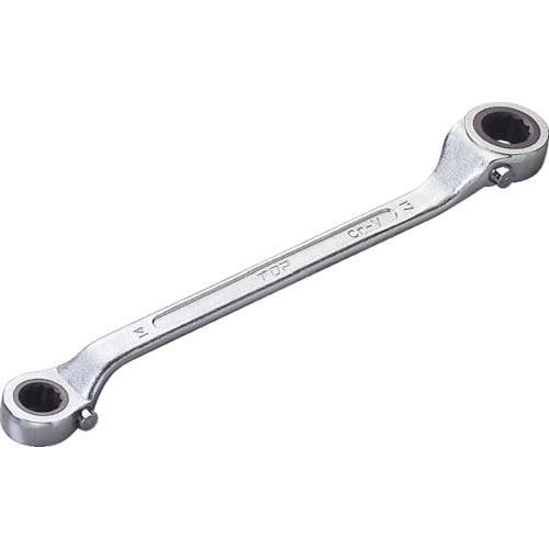 トップ工業 ラチェットメガネレンチ 17X19mm RW-17X19 ラチェットめがねレンチ トップ工業 ラチェットメガネレンチ 17X19mm RW-17X19 ラチェットめがねレンチ