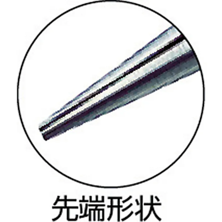 【CAINZ-DASH】トップ工業 先細ラジオペンチ バネ付 150mm NRA-150【別送品】