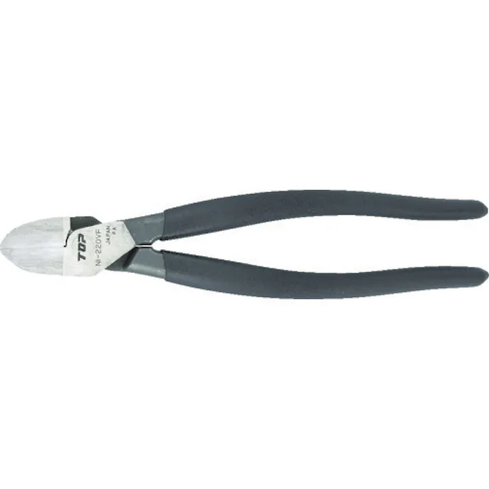【CAINZ-DASH】トップ工業 偏芯VFニッパ(フラット) NI-220VF【別送品】