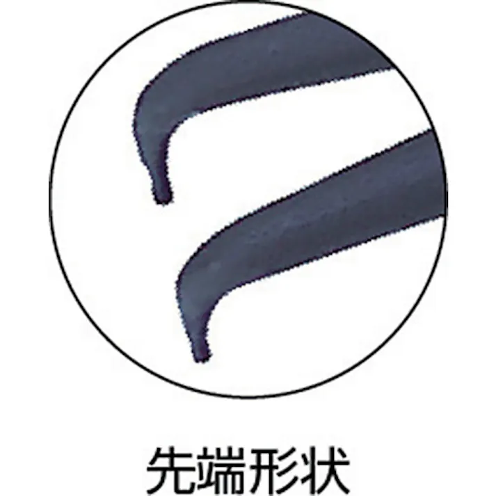 【CAINZ-DASH】トップ工業 スナップリングプライヤ穴用曲爪 175mm 使用範囲19~65mm HB-175【別送品】