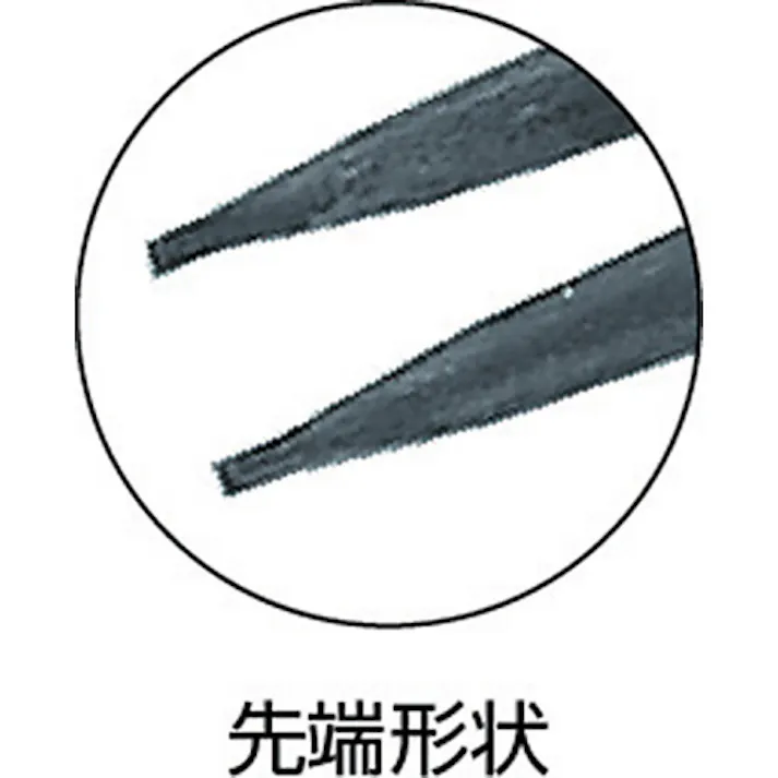 【CAINZ-DASH】トップ工業 スナップリングプライヤ穴用直爪 125mm 使用範囲12~25mm HS-125【別送品】