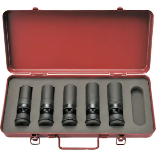 【CAINZ-DASH】トップ工業 インパクトレンチ用ユニバーサルソケットセット PUS-1724S【別送品】