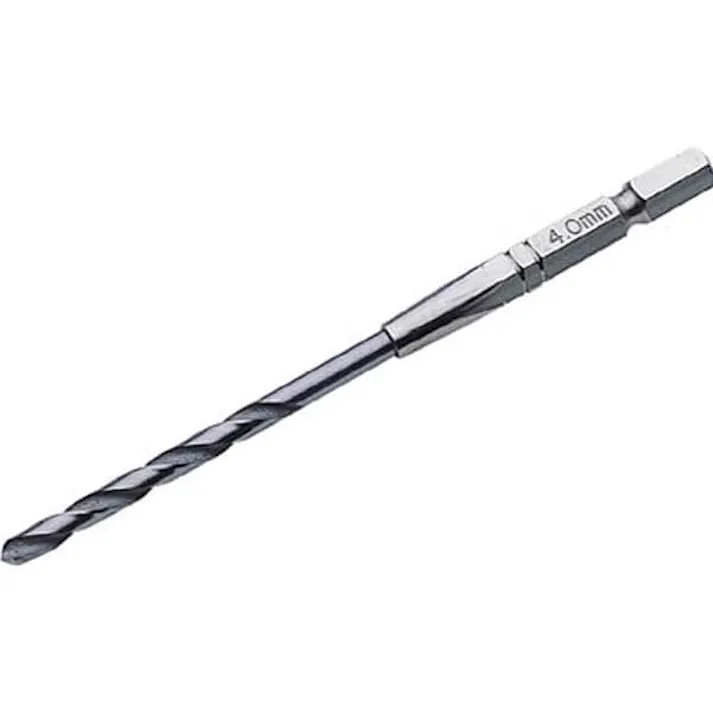 TOP 六角シャンク鉄工ロングドリル 6.5mm ETD-6.5L