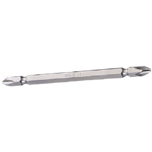 トップ工業 ドライバビット +2×110mm(2本入り) DB2-110P 片頭ドライバービット トップ工業 ドライバビット +2×110mm(2本入り) DB2-110P 片頭ドライバービット