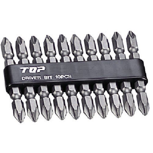 トップ工業 ドライバビット +2×65mm10本組セット DB2-6510 片頭ドライバービット トップ工業 ドライバビット +2×65mm10本組セット DB2-6510 片頭ドライバービット