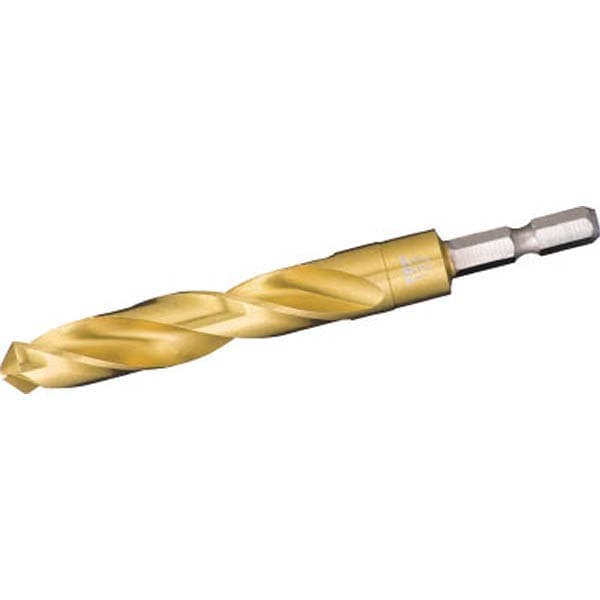 TOP 六角シャンクコバルトドリル チタンコーティング 13.0mm EOD-13.0G 鉄工ドリルパーツ TOP 六角シャンクコバルトドリル チタンコーティング 13.0mm EOD-13.0G 鉄工ドリルパーツ