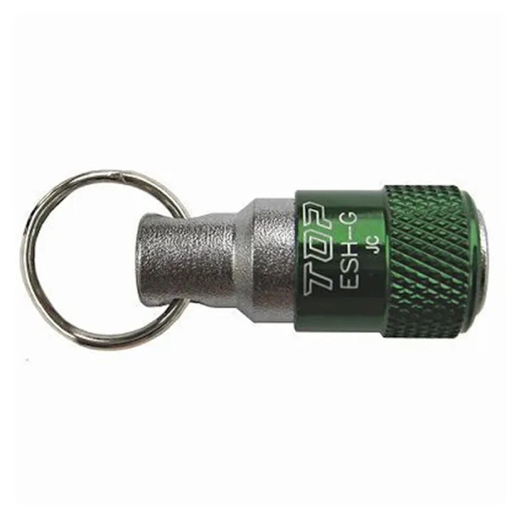 TOP 携帯用ソケットホルダー リング付 グリーン ESH-G