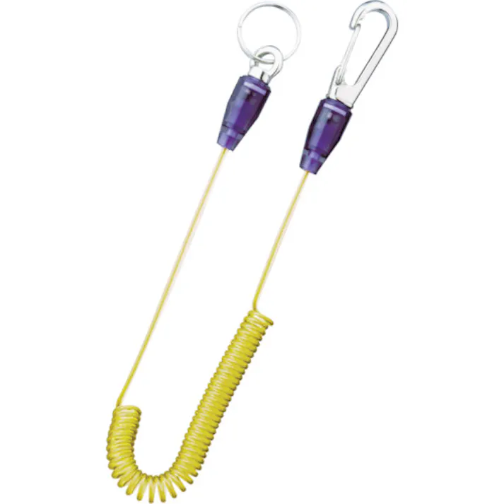 【CAINZ-DASH】トップ工業 スリムセーフティコード ステンレスワイヤー オレンジ SFC-125OR【別送品】