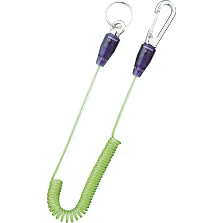 【CAINZ-DASH】トップ工業 スリムセーフティコード ステンレスワイヤー イエローグリーン SFC125YG【別送品】