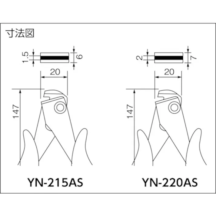 【CAINZ-DASH】太洋電機産業 基板ミシン目カッター YN-215AS【別送品】