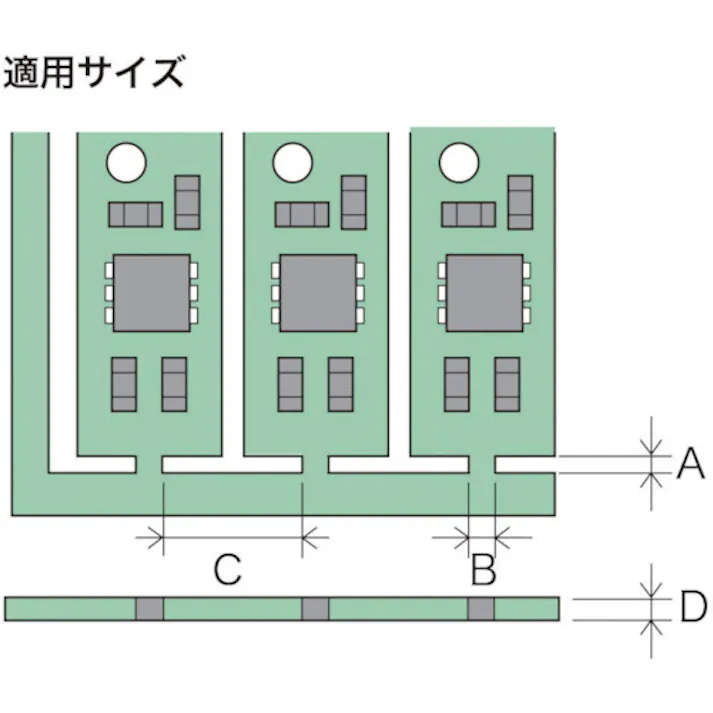 【CAINZ-DASH】太洋電機産業 基板ミシン目カッター YN-215AS【別送品】