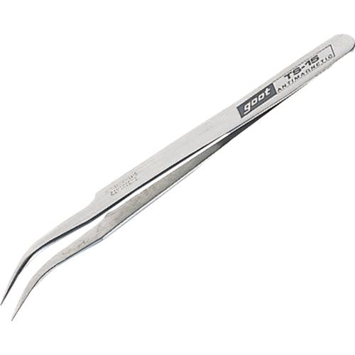 CAINZ-DASH】太洋電機産業 精密ピンセットわし口 TS-15【別送品