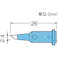 【CAINZ-DASH】太洋電機産業 ガス式はんだこてGP510用替こて先2.4C型 GP-510RT-2.4C【別送品】